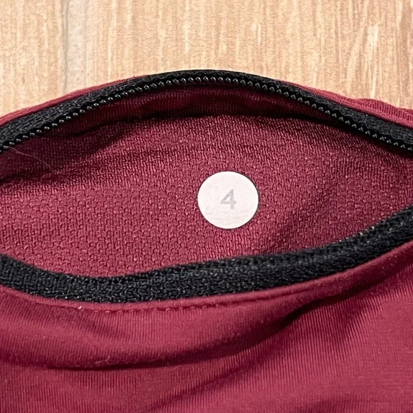 Lululemon Run: Speed Short *2 way Stretch in Yama Check/Rust Berry - Picture 4 of 7